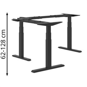 Schreibtischgestell Actiforce Pro 67x SLS, schwarz