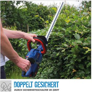 Produktbild für Heckenschere Güde HS 18-0, 58597, Akku