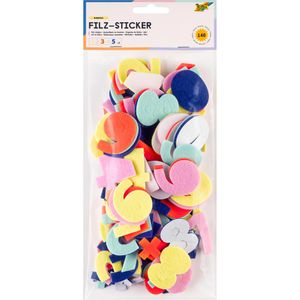 Bastelfilz Folia 5268 Zahlen, 4.5 cm