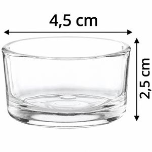 Produktbild für Teelichthalter Nordstern NS-59825, transparent