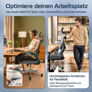Produktbild für Bürostuhl CLOUVOU SmartSeat