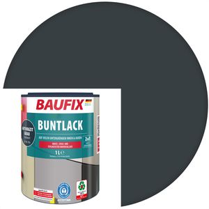 Produktbild für Lackfarbe Baufix 2 in 1, Buntlack, 1,0l