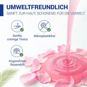 Produktbild für Seife Wolk Seifencreme Rose, DT2716