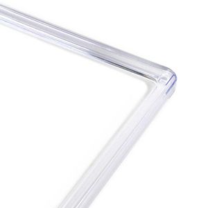 Produktbild für Infoständer Böttcher-AG aus Aluminium, transparent, A3