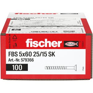 Produktbild für Betonschrauben Fischer 579366, UltraCut FBS 5x60 25/15 SK