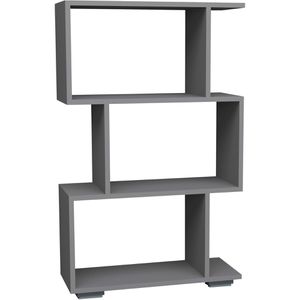 Produktbild für Bücherregal VCM Palusa M, 919019, anthrazit