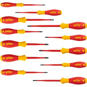 Produktbild für Schraubendreher Wiha SoftFinish electric slim, 41003, Set