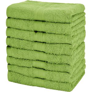 Produktbild für Handtuch NatureMark Premium, apfelgrün, 50 x 100 cm