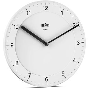 Produktbild für Wanduhr Braun BC06B, Kunststoff, analog, Quarzuhr