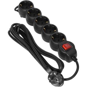 Produktbild für Steckdosenleiste Virone mit 5m Kabel
