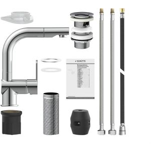 Produktbild für Waschtischarmatur Schütte London, verchromt