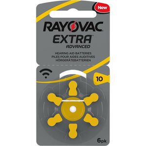 Hörgerätebatterie Rayovac Extra Advanced 10