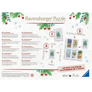 Produktbild für Adventskalender Ravensburger 12004246, Puzzle