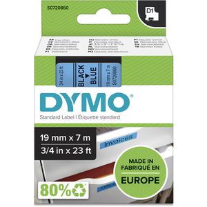 Produktbild für Schriftband Dymo 45806, D1, S0720860, 19mm