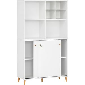 Produktbild für Kombischrank Möbelpartner Serie 500, weiß