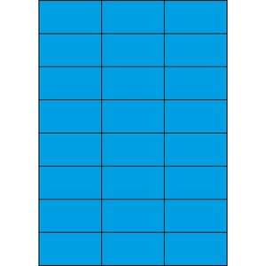 Produktbild für Universaletiketten APLI 01592, blau