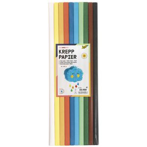 Krepppapier Folia 82391 Basic, farbig sortiert