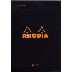 Produktbild für Notizblock Rhodia 136009C, schwarz, A6