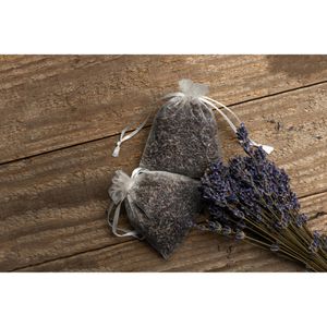 Produktbild für Geschenktüte Rayher 8700002, Organza-Säckchen weiß