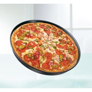 Produktbild für Pizzablech Zenker Black Metallic, antihaftbeschichtet, rund