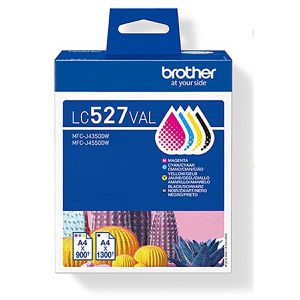 Produktbild für Tinte Brother LC-527VAL Value Pack