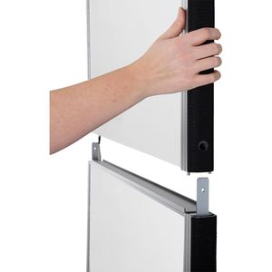 Produktbild für Stellwand Maul MAULconnecto 9623195 Mobil, auf Rollen