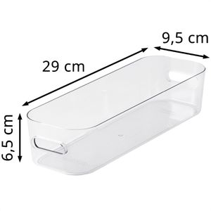 Produktbild für Aufbewahrungsbox Smartstore Compact Clear Slim, 1,3 L