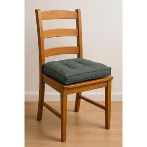 Produktbild für Stuhlkissen Zollner FARO, grau, für Außen