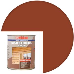 Wilckens Holzlasur Dickschichtlasur, 0,75l, außen, mahagoni