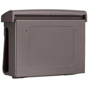 Produktbild für Briefkasten Burg-Wächter Bremen 885 BR, braun, aus Kunststoff