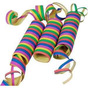 Luftschlangen Papstar 18619 Stripes, bunt