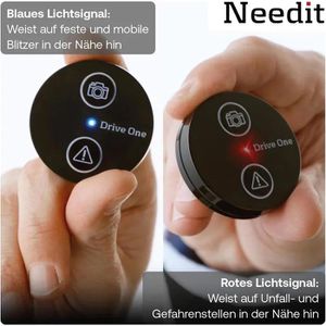 Produktbild für Radarwarner Needit Drive One 7017, mit Batterie