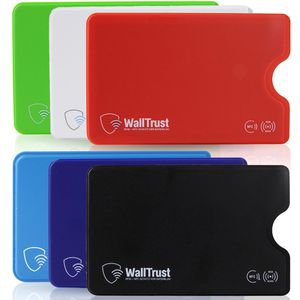 Produktbild für Kreditkartenhülle WallTrust 931238 farbig sortiert