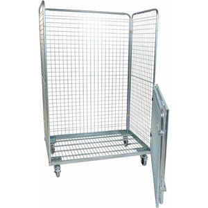 Produktbild für Rollbehälter HMH mit Klapptür Nutzhöhe 1620mm