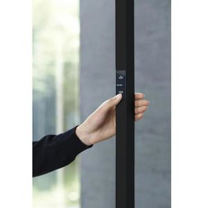 Produktbild für Stehlampe Waldmann Lavigo, LED, schwarz, 203,5 cm