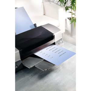 Produktbild für Briefpapier Sigel DP344, Farbverlauf blau, A4