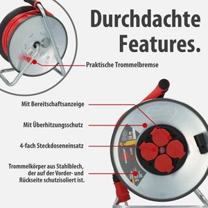Produktbild für Kabeltrommel Brennenstuhl Professional SC5110, für außen IP44