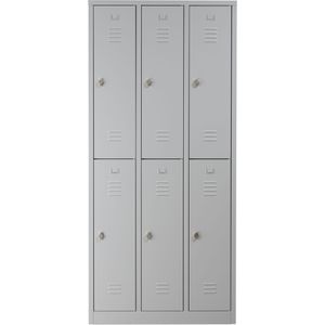 Produktbild für Spind G-Office WRC.6.19590, lichtgrau