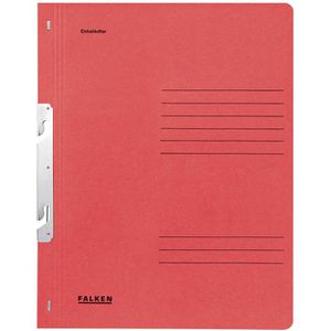 Einhakhefter Falken 80004054, A4, rot