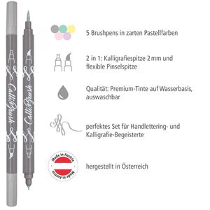 Produktbild für Brush-Pen Online 19079 Calli.Brush Double Tip
