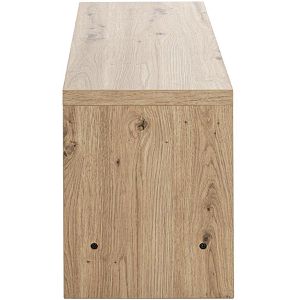 Produktbild für Schuhbank Haku-Möbel 37449, bergen-eiche, aus Holz