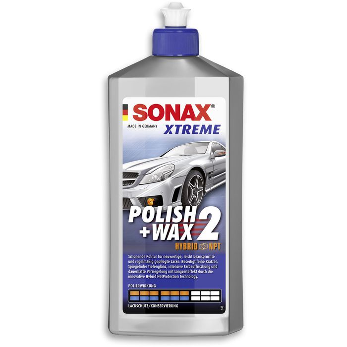 Sonax Lackversiegelung Xtreme Polish+Wax 2, Hybrid NPT, 02072000