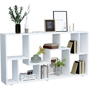 Produktbild für Bücherregal VCM Lanisa L, 919092, weiß