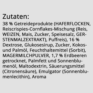 Produktbild für Müsliriegel Dextro Energy Erdbeere