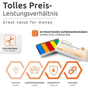 Produktbild für Magnetschilder ECENCE 23010101, 5 Farben