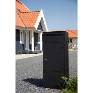 Produktbild für Paketbriefkasten Allux 800 Parcel RS, schwarz