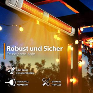 Produktbild für Heizstrahler Tresko THSL-005, outdoor