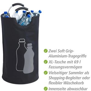 Produktbild für Pfandflaschen-Sammelbehälter Wenko Jumbo, 69 Liter