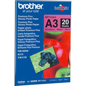 Fotopapier Brother BP71 GA, für Inkjet, A3
