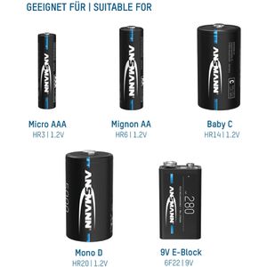 Produktbild für Akku-Ladegerät Ansmann Powerline 5 Pro, 1001-0018